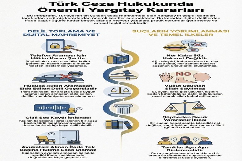 ÖNEMLİ YARGITAY KARARLARI